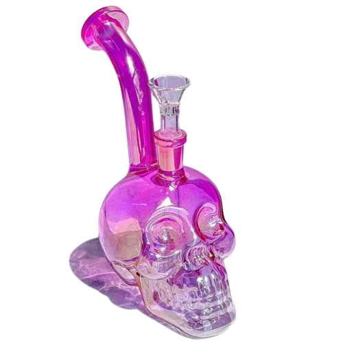 Pink Skull Bong 20cm