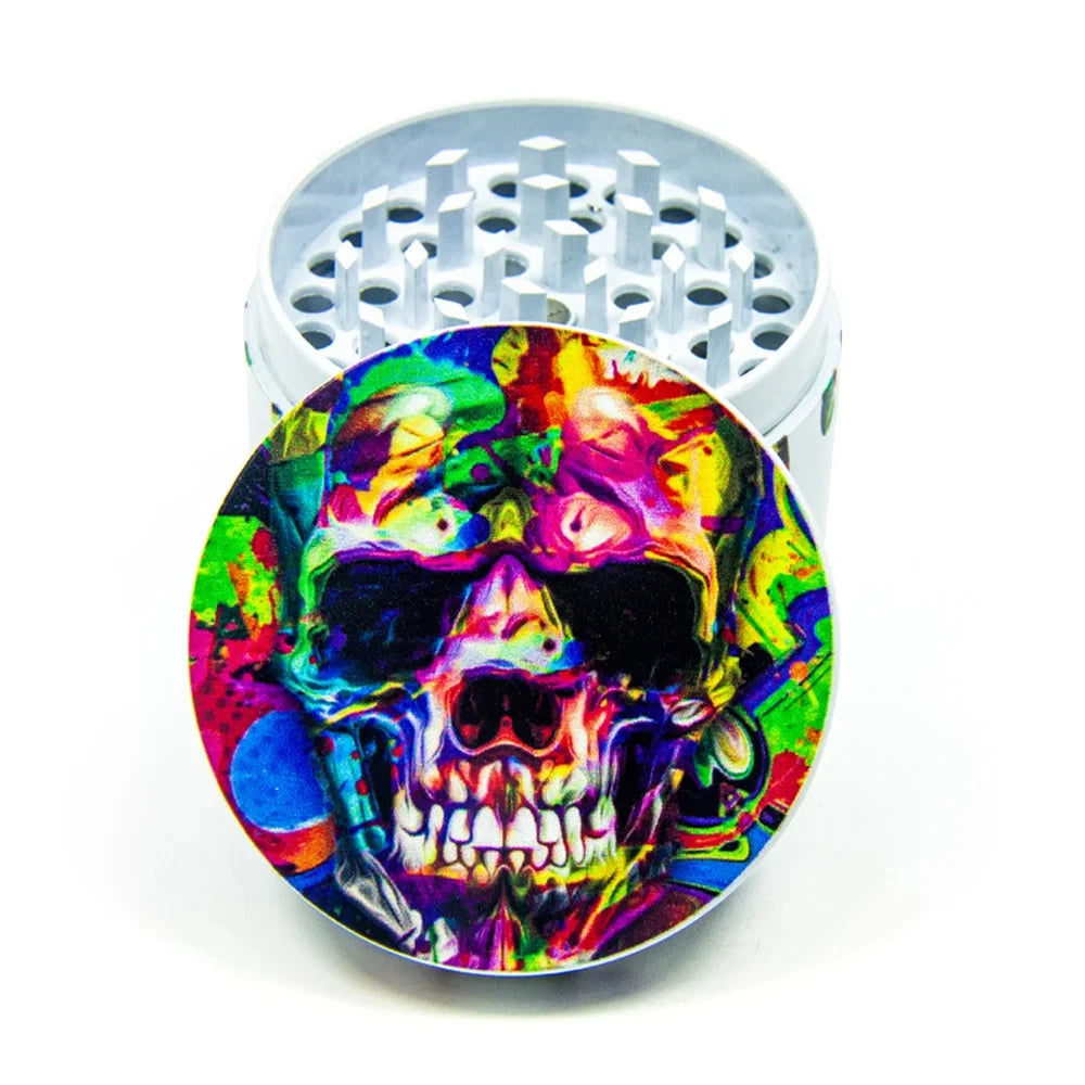 Multicoloured Skull Grinder