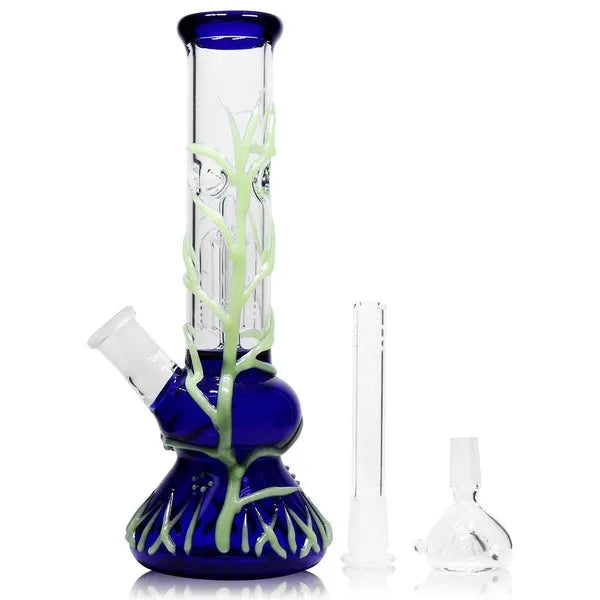 Glow In The Dark Tree Root Bong 25cm