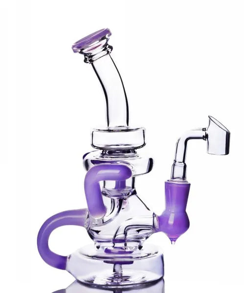 Pink/Purple Dab Rig 17cm