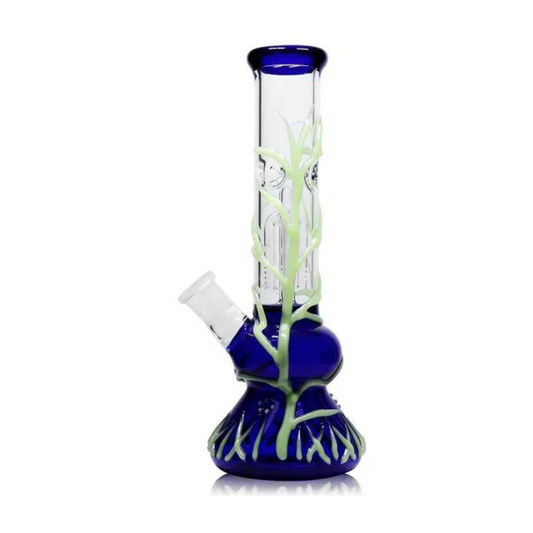 Cheap Glow In The Dark Tree Root Bong 25cm Waterpipe