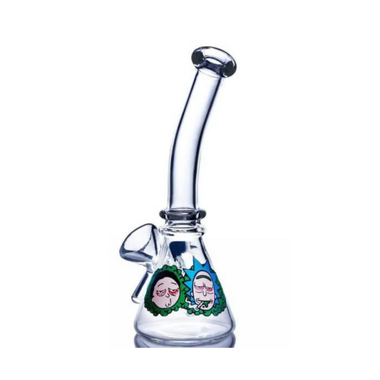 Cheap Mini Rick & Morty Bong 14cm Waterpipe