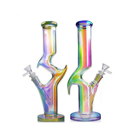 Cheap Rainbow Hook Bong 32cm Waterpipe