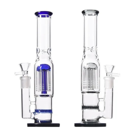 Cheap Tree Perc & Honeycomb Disk Bong 28cm Waterpipe