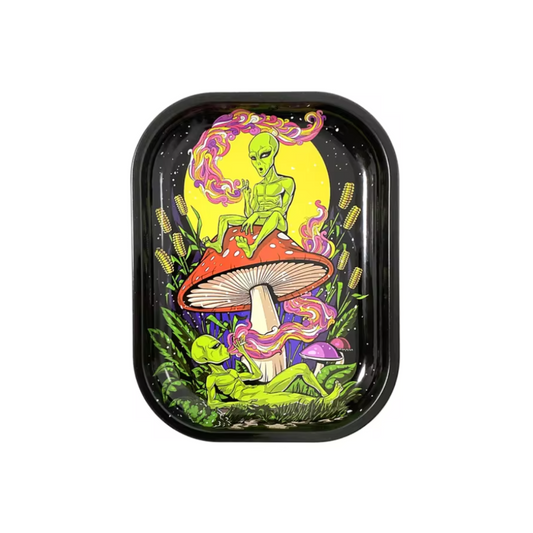 Trippy Alien Rolling Trays