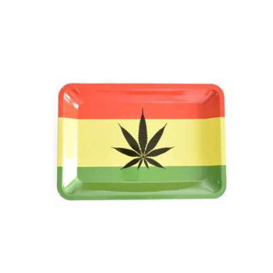 Rasta Rolling Tray