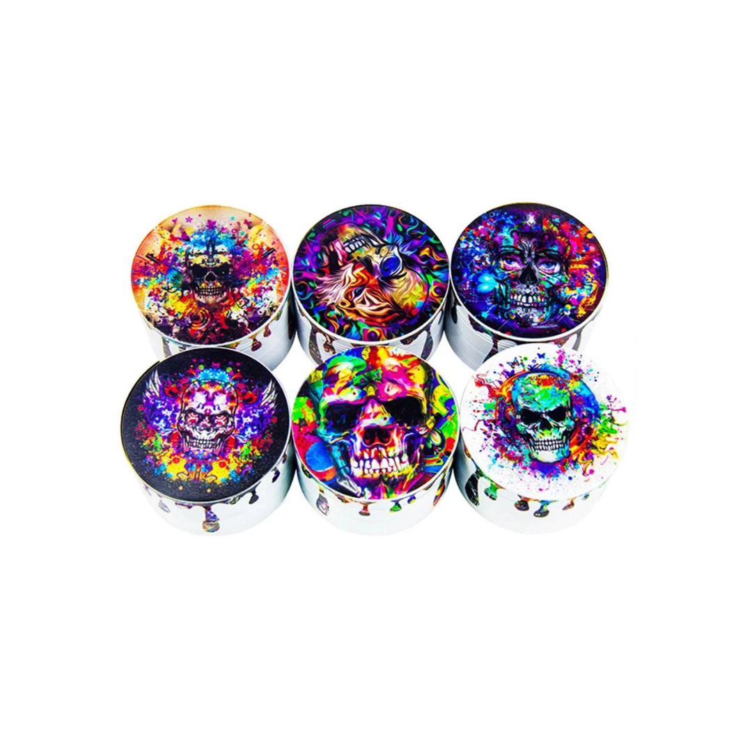 Multicoloured Skull Grinder