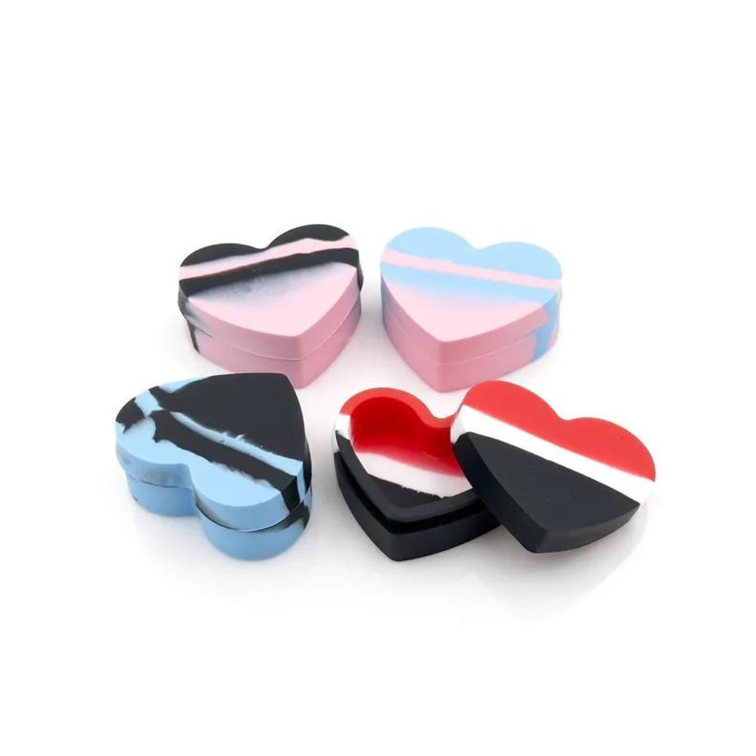 Silicone Heart Wax Storage