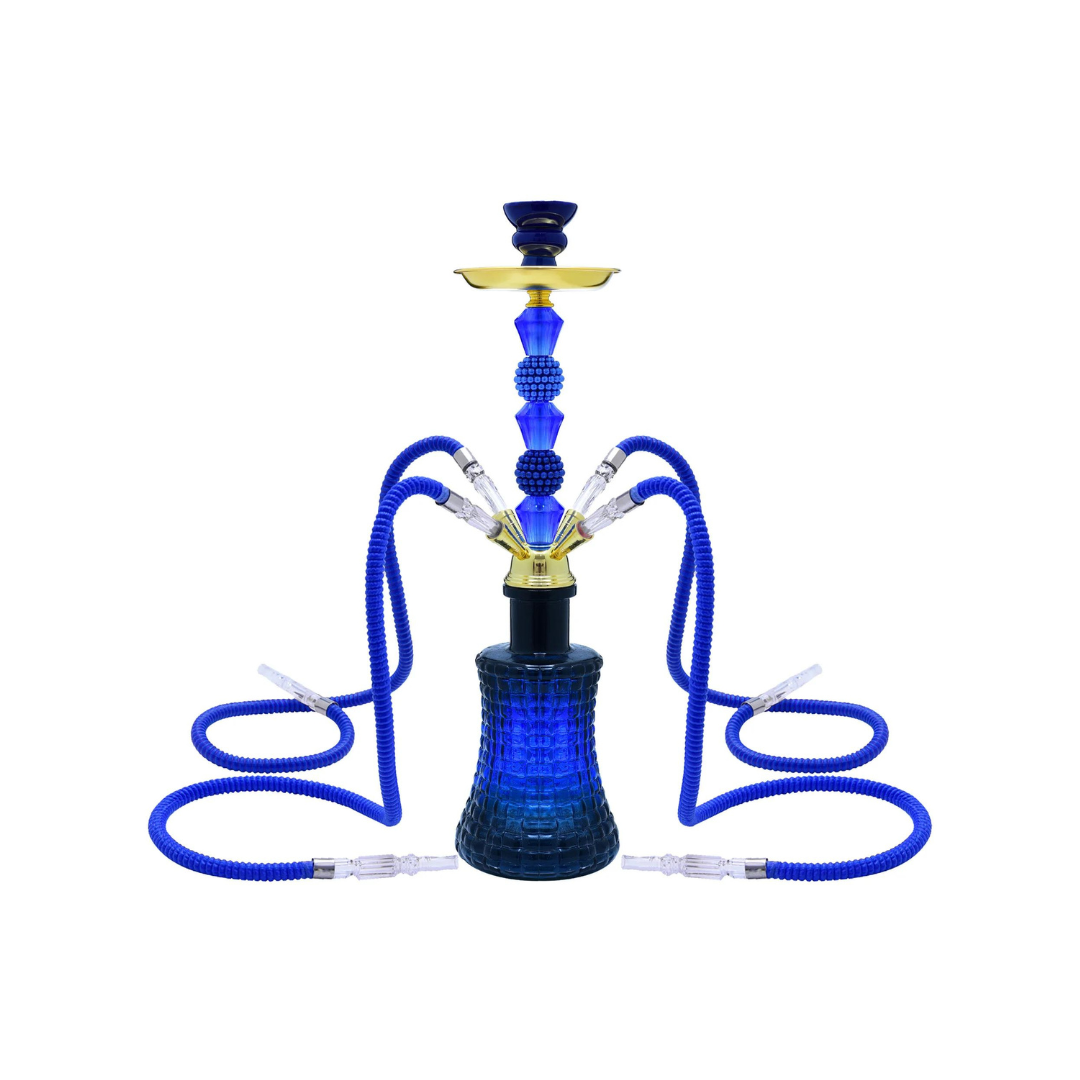 Glass Bottle Hookah 55cm (4 Hoses)