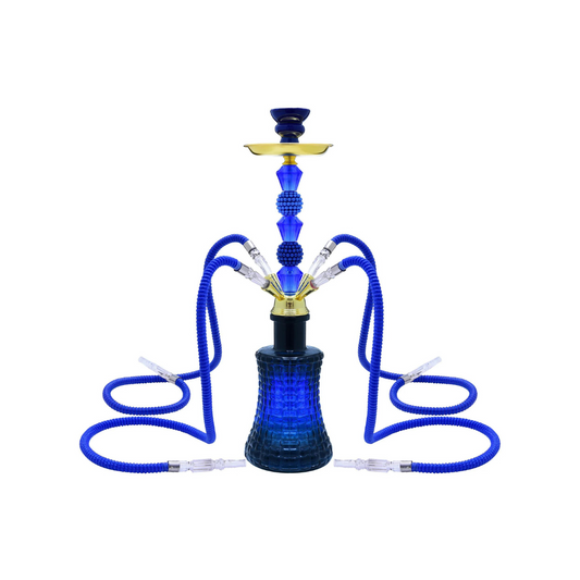 Glass Bottle Hookah 55cm (4 Hoses)