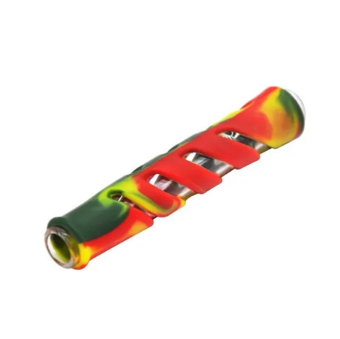 Coloured Grip One Hitter Pipe