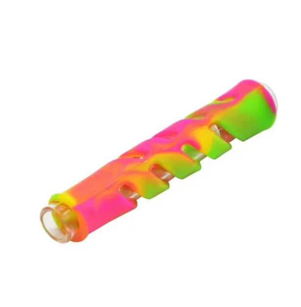 Coloured Grip One Hitter Pipe