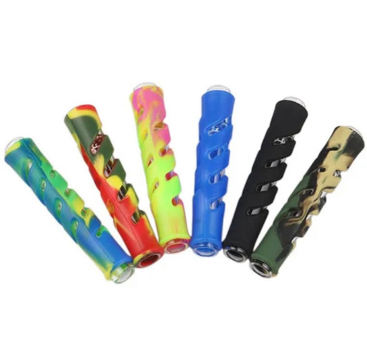 Coloured Grip One Hitter Pipe