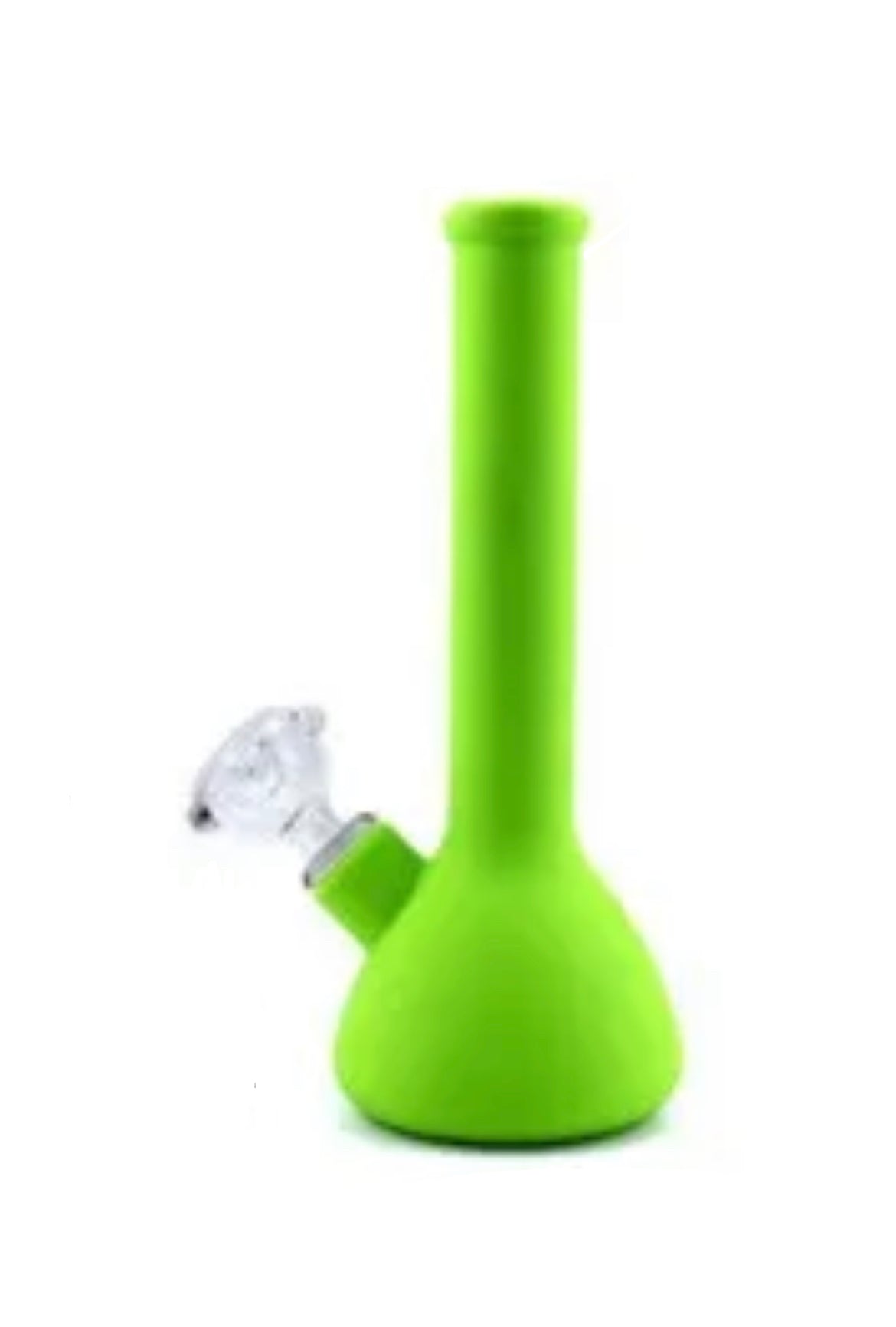 Silicone Black & Green Bong 22cm