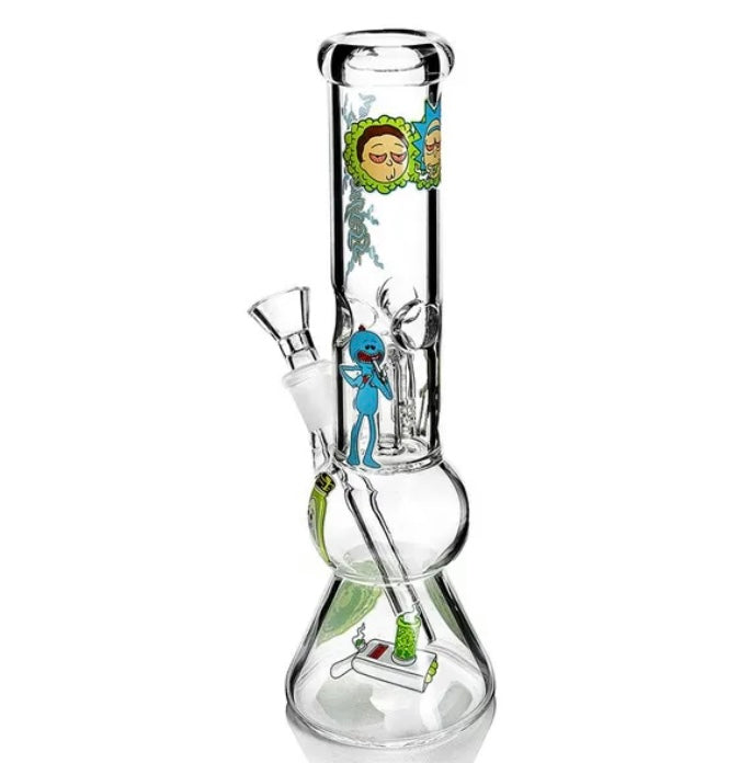 Rick & Morty Glass Bong 24cm